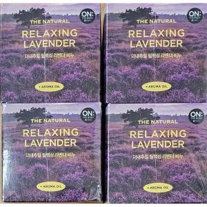 온더바디 더내추럴 릴렉싱라벤더비누 90gX4개입