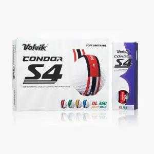 볼빅 4피스 골프공 콘도르S4 DL360 12구 인쇄 포장