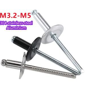 304 스테인레스 스틸 알루미늄 라운드 헤드 팝 오픈 할로우 블라인드 리벳 가구 자동차 항공기용 네일