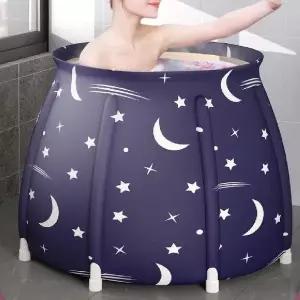 자쿠지 휴대용 홀로사우나 욕조기 성인접이식욕조 (WFGDQ71)