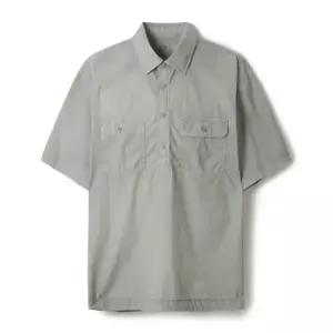 [롯데백화점]시리즈 가먼트 다잉 반팔 아노락 셔츠 (SASFM25811GYL)