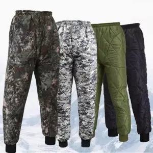 국내생산 겨울용 방한 시보리 털안감 바지 솜패딩 바지