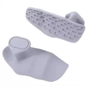 인체 공학적 피트니스 팜 가드 탄성 미끄럼 방지 역도 프로텍터 마찰 핸드 파워 벨트 1. Grey