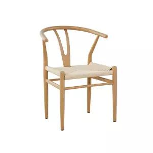 칼한센앤선 식탁의자 Y 우드칼라 홈 카페의자 와이체어 편한 라탄 다이닝 철제 CH2(1)