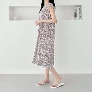 홈웨어 냉주름 어깨 프릴 나시원피스 10컬러 SD-250711