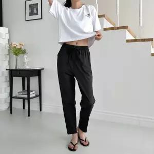 쉬어드 쿨 냉감 9부바지 sd-200615a 시원한바지 와이드팬츠 원단