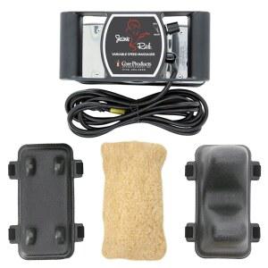 핵심 제품 지니 루브 마사지기 디럭스 패키지 깊은 조직 전신 마사지 등 및 어깨 플리스 패드 커버 포인트를 위한 가변 속도 전기