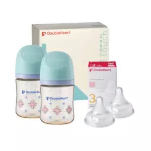 더블하트 신생아 젖병 노꼭지 단청 트윈팩 젖꼭지 S BNS
