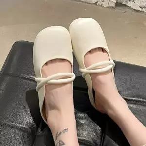 꽈배기 디자인요소 라운드토 트렌디 2color 페니로퍼실내화