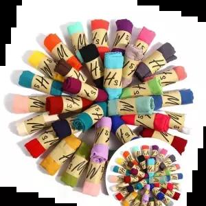 엄마 베이직 무지 롱 스카프 빅사이즈 봄 여름 가을 겨울