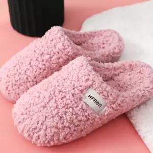 푹신한 겨울 뽀글이 샌들 털 거실뽀이 거실화 층간소음 방한슬리퍼 제니 발편한슬리퍼 푸들 실내 보온 실내