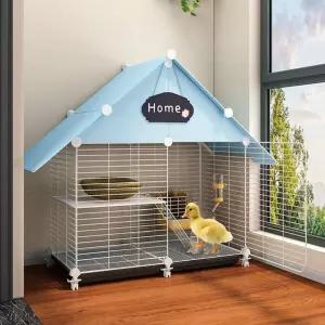 토끼 우리 토끼장 기니피그케이지 친칠라 케이지 집 사각 하우스