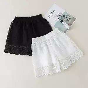 레이어 레이스속바지 통풍 시원한 여름 쿨 교복 프릴 웨딩