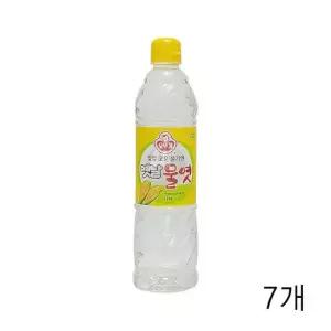 WL 오뚜기 옛날 물엿 1.2kg X 7개 요리물엿 업소용 식당용 식자재 투명물엿 큰물엿 식당용