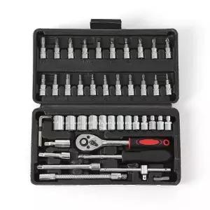 육각렌치 멀티툴 소켓렌치 복스알 46p세트 공구 비트세트 6각렌치