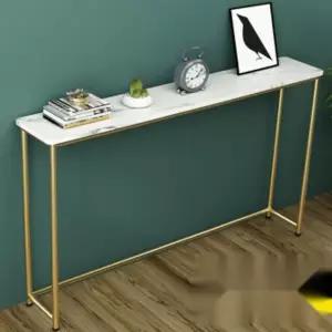 폭좁은테이블 틈새 긴 간이 침대 인조대리석 테이블 소파