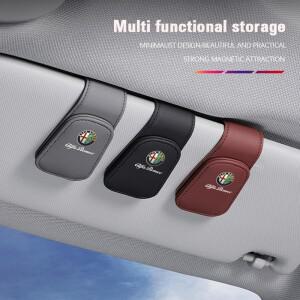 자동차 인테리어 안경 클립 햇빛가리개 보관 버팀대, 액세서리, 알파 로미오 줄리에타 미토 159 줄리아 스