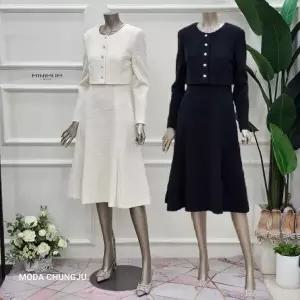 MD 투피스스타일 크롭 자켓 원피스 MD MMYAAWO1020CJ