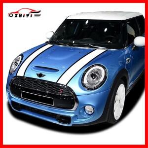 자동차 엔진 후드 데칼 보닛 스티커 미니 쿠퍼 S JCW R55 R56 R57 R58 R59 R60 R61 F54 F55 F56 F60 Countr