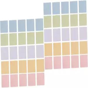 NOLITOY 100pcs 극세사 안경 청소용 천 다색 닦기 선글라스 스크린 및 섬세한 렌즈 안전