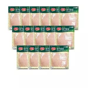 [하림] 밥싸먹는 닭가슴살 슬라이스 햄 43g x 15봉[33133878]
