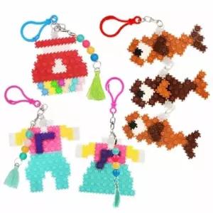 뚝딱 툭툭블럭 전통 키링 복주머니 한복 굴비 만들기 그림 그리기 교구 재료