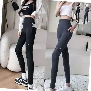 여성 하이웨스트 Y존 무봉제 9부 레깅스 1P 운동 바지