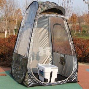 간이 낚시텐트 1인 원터치 선스크린 1인용 좌대 초경량 1 2m 파란색