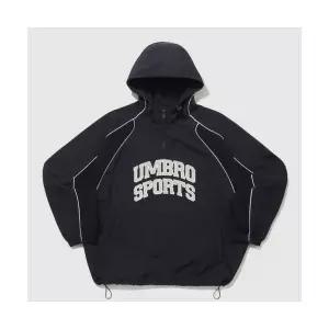 엄브로 UMBRO 엔지니어드 레터링 후드 아노락 블랙(UQ121CWT24) UQ121CWT24_BLK0 126917