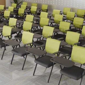 책걸상 1인용 책상 강의실 고무 세트 어학원 등받이 높이 공부방 다리 시트쿠션 책상일체형