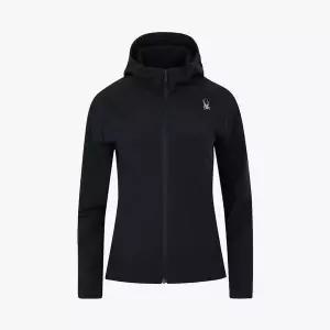 [스파이더]여성 스트레치 기모 윈드브레이커 SPIFCNJK172WBLK 709632