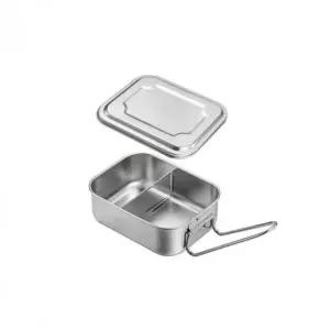 [콩심팥심]식판 용기 식사 보관 용기 2구 사각반합