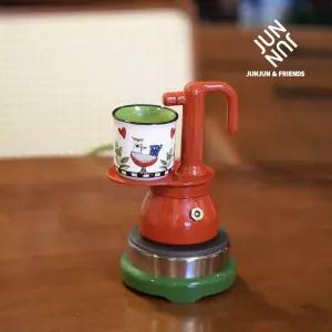 스테인리스 모카포트 캠핑용 커피머그 생일 선물용