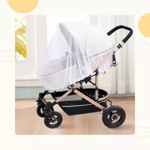 벌레차단 고무줄 여름용 모기장 밴드형 그물망 야외용 유모차용