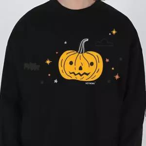 키밍 할로윈 호박 코스튬 티셔츠 맨투맨 남성 여성