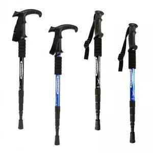 [셀러에이드]등산스틱 T자형 I자형 경량 두랄루민 4단