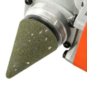 50/100/200 그릿 콘형 연마 휠 원뿔형 스톤 그라인딩 헤드 카운터싱크 조각 타일 트리밍