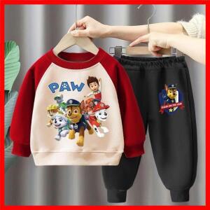 어린이 봄 가을 의류 세트 소년 긴 소매 운동복과 두 조각 정장 Tracksuit 선물