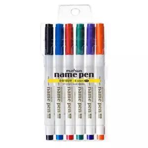 TBZ 문화 넥스프로 네임펜 6색세트 박스 144개입