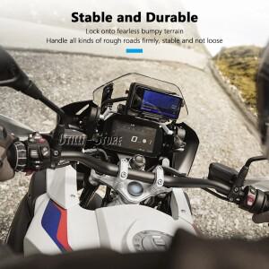 바이크 오토바이 무선 충전 GPS 휴대폰 거치대 내비게이션 브래킷 BMW F850GS R1300GS ADV용