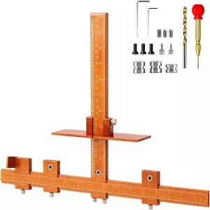캐비닛 하드웨어 지그 자동 센터 펀치가 포함된 조절 가능한 핸들 서랍 도어 풀에 손잡이 손잡이를