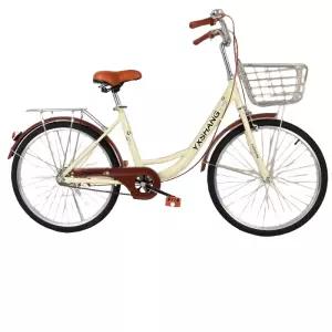 여성용자전거 26인치 출퇴근 스타일 자전거 레트로