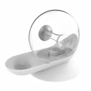 [티티펫] 달팽이 반자동 정수 필터 급수기 (그레이)