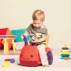 14개월 유아 선물용 귀여운 실내 붕붕카 돌아기자동차 튼튼한