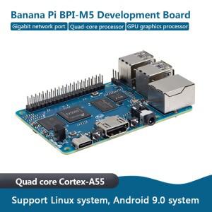 호환 바나나 파이 BPI-M5 개발 보드 4GB RAM 16GB eMMC 쿼드 코어 Cortex-A55 지원 Linux 시스템  Android