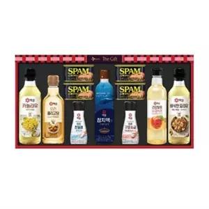 CJ 스팸 혼합 특선A호 선물세트 1세트 카놀라 식용유 추석 설 선물