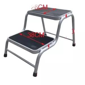 2단 카라반 발판 폴딩 고강도 두꺼운 다용도 발받침대 캠핑카 계단 스텝