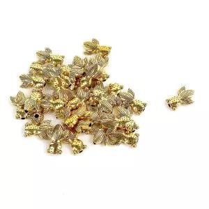 금붕어 골드 목걸이 키링 액세서리 펜던트 부자재 금붕어펜던트