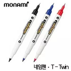 나미 982ERY02 네임펜T 트윈형식 1타12개입 twin namepen