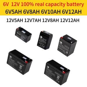 프리미엄 배터리 팩 6V 5Ah/8Ah/10Ah & 12V (용 전동 장난감 및 차량)